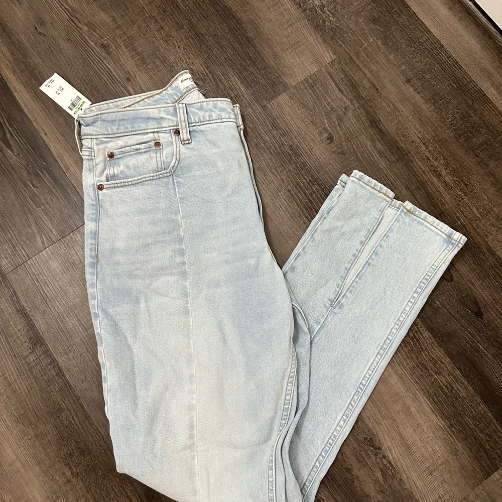 Abercrombie High Rise Jeans with slits